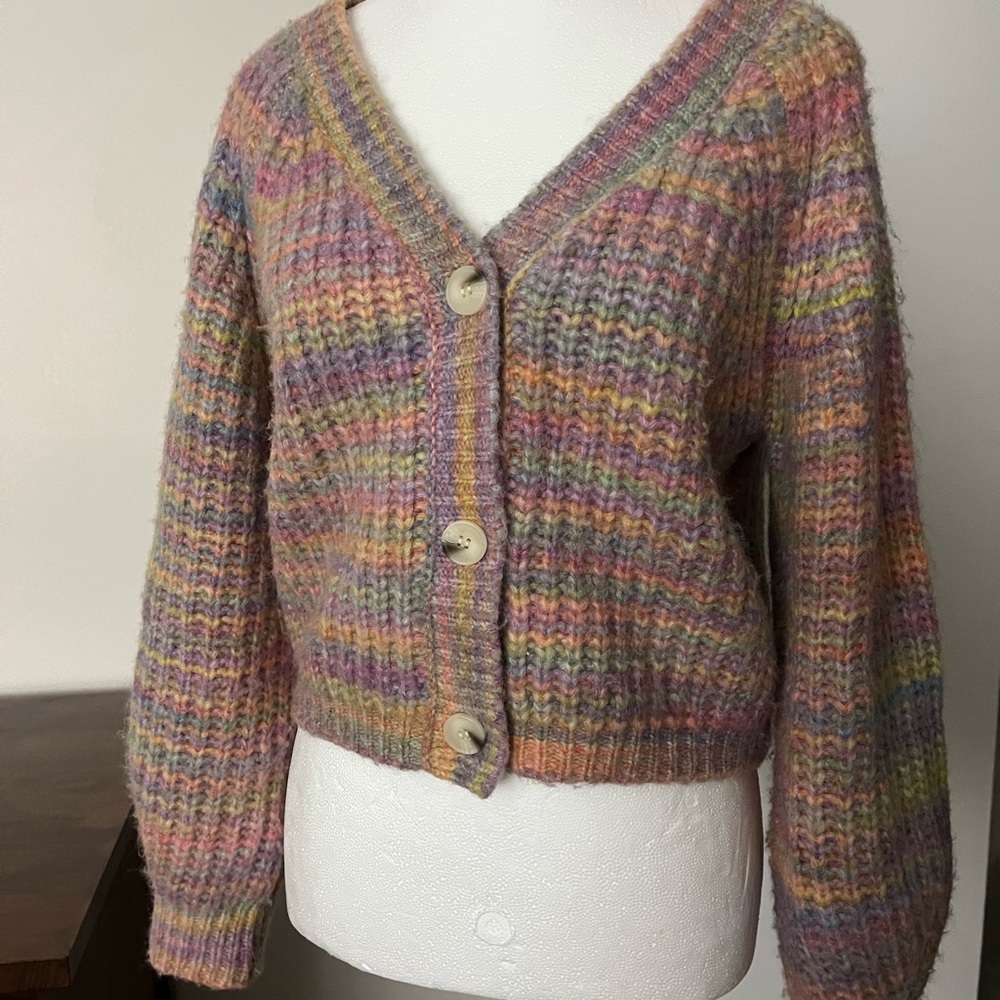 moon & madison Pastel Knit Women's Cardigan